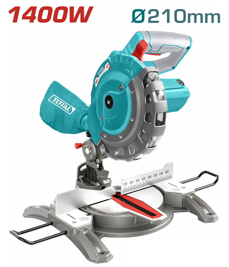 TOTAL MITRE SAW 1400W / 210mm