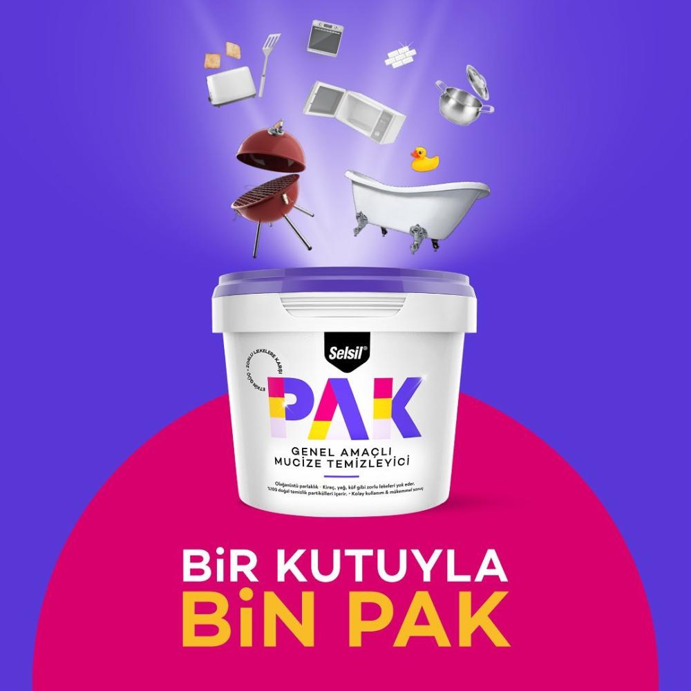 ملمع الاستانليس معجون تنظيف متعدد الاغراض Selsil PAK