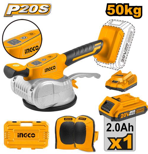 INGCO Cordless Tile Vibration Machine 20V