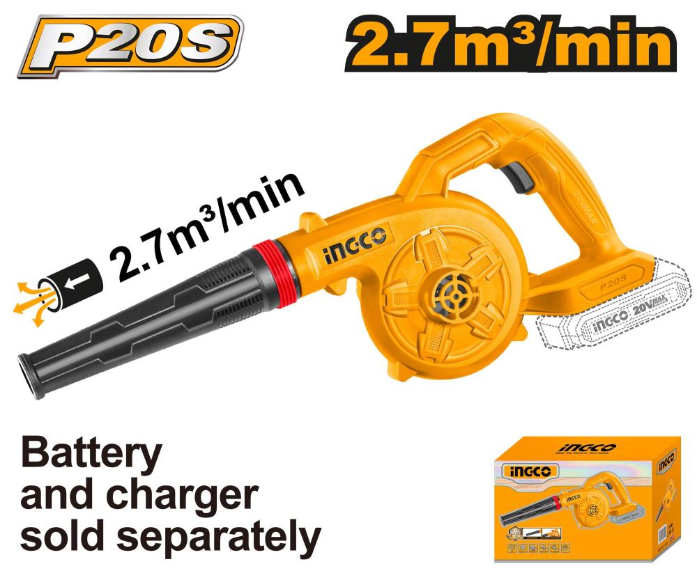 INGCO Cordless Blower 20V Without Battary
