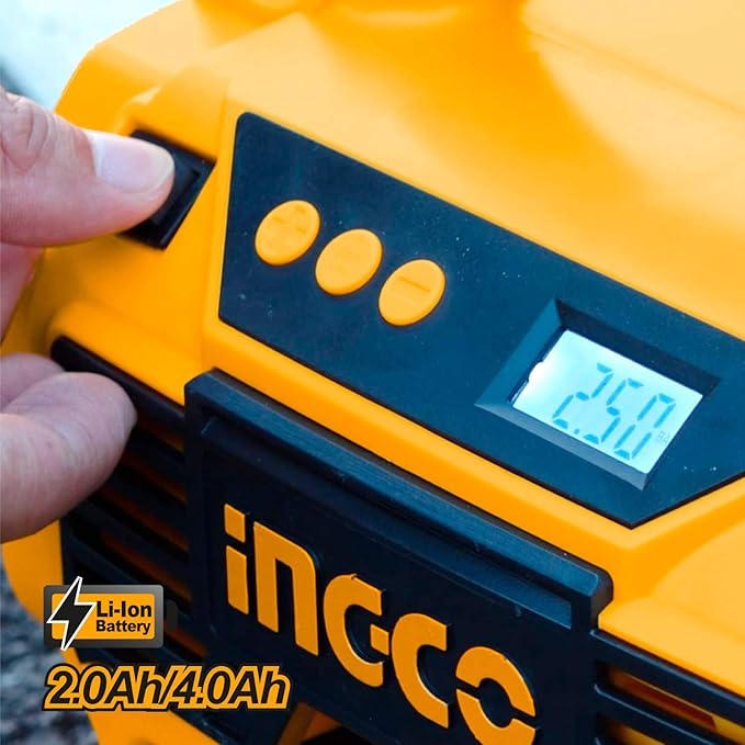 INGCO Cordless Auto Air Compressor 20V