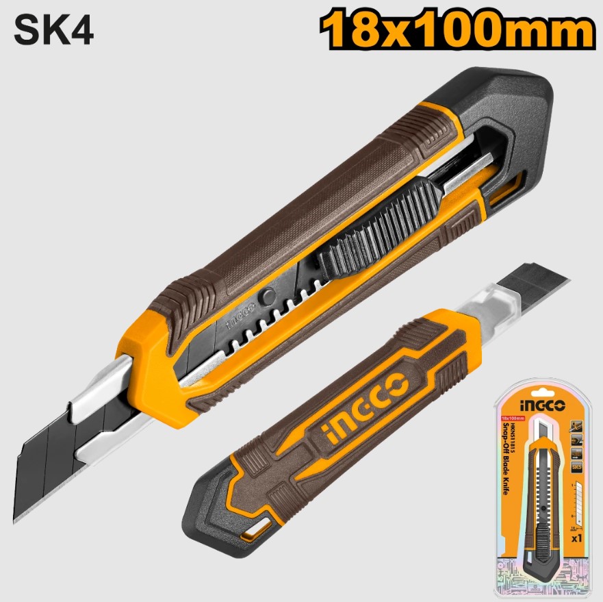 INGCO Snap-off Blade Knife  18 X100 MM