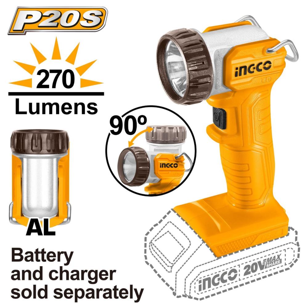 Cordless Work Lamp ingco