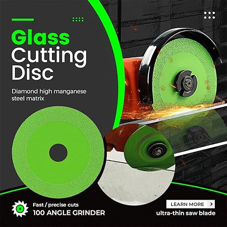 Glass Cutting Disc 100mm Inner Hole Dia:20mm