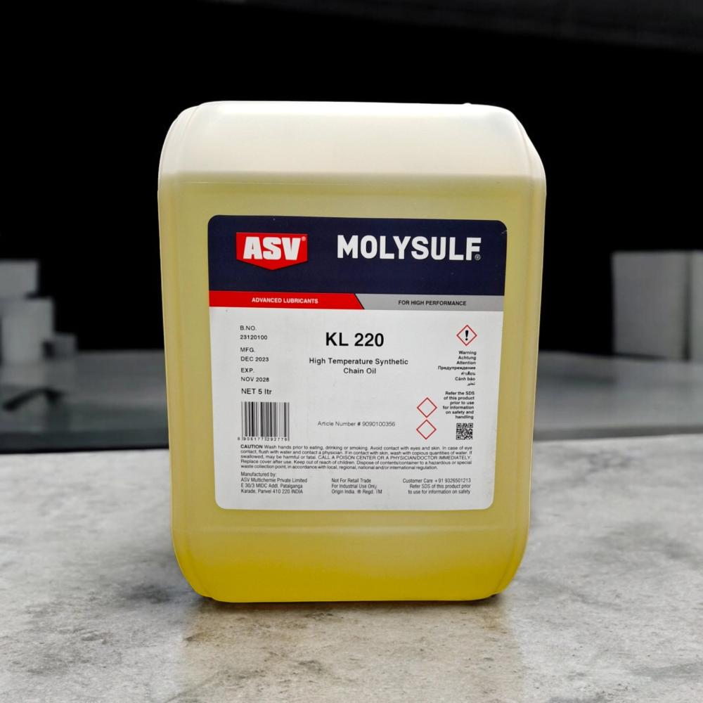 KL 220 - Synthetic Chain Oil For High Temperatures * 5 Ltr