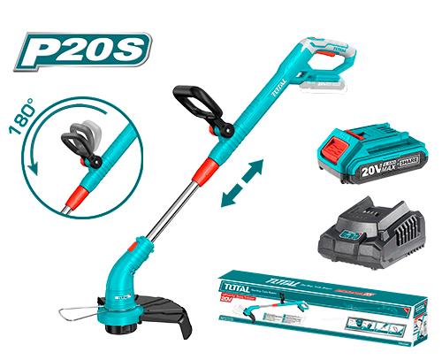 Total Grass Trimmer 20V With One Battery And Charger