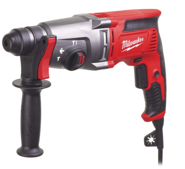 Milwaukee COMBI HAMMER SDS PLUS 26MM - 2.4 J, 800 W