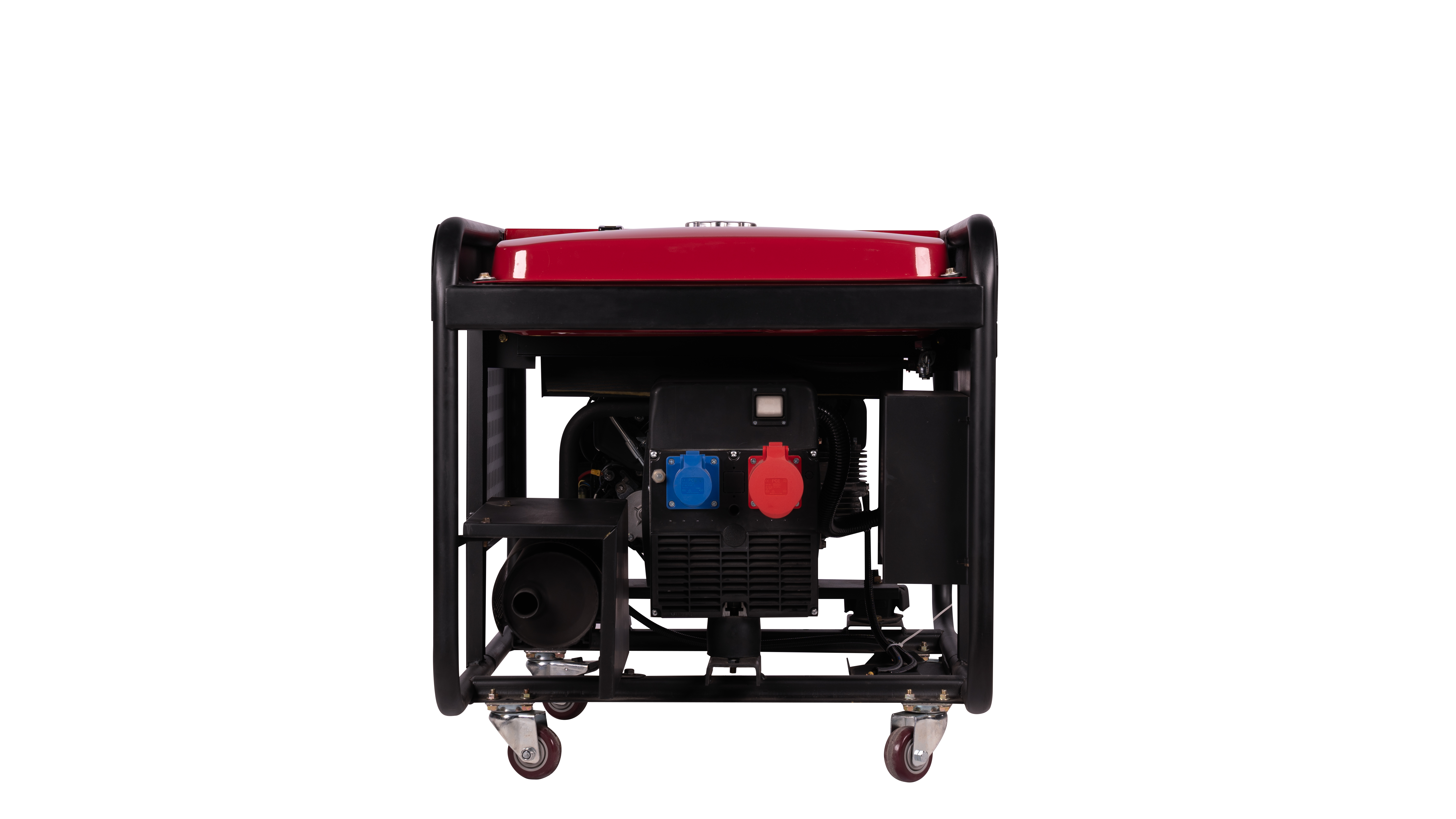 MARSH GASOLINE GENERATOR 21KW 26HP WITH 3 PHASE CURRENT CONDITIONER BRAVA MODEL BRT 22000 CSR
