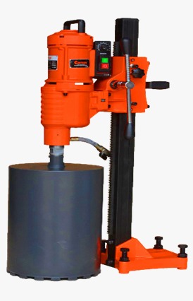 CAYKEN DIAMOND CORE DRILL Speeds 4000 Watts 8 Inch + 2 CORE DRILL Bits