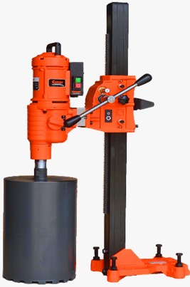 CAYKEN  DIAMOND CORE DRILL 5350 Watts 20 Inch + 2 Core Drill Bits