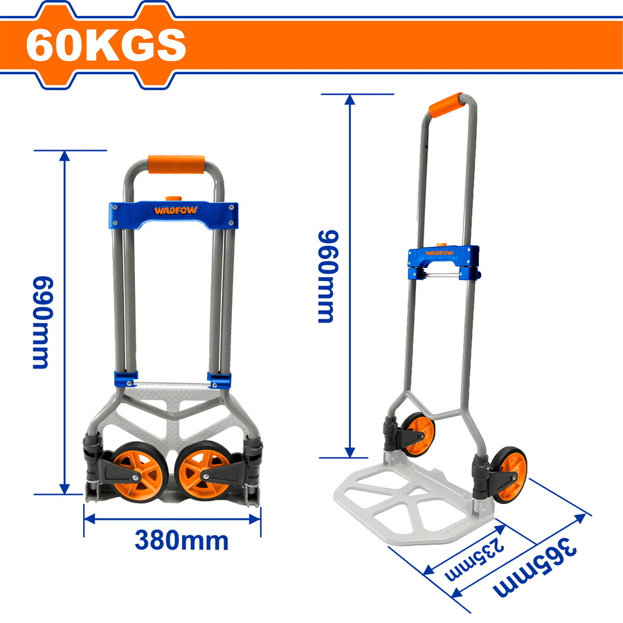 WADFOW Foldable Hand Truck 60Kg