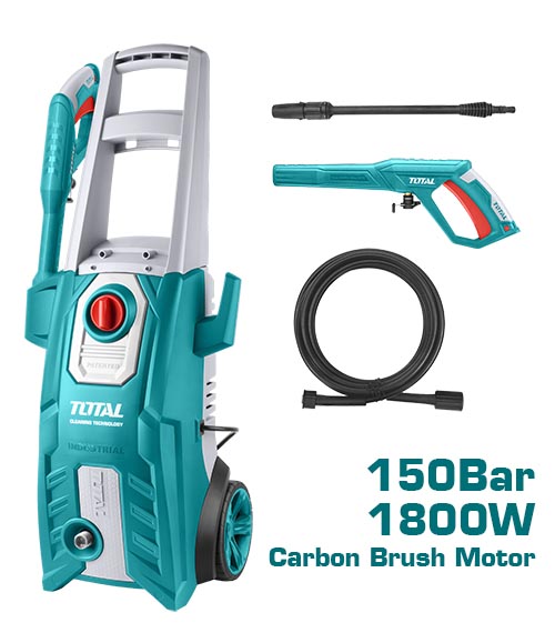 High pressure washer 1800W 150 bar Total