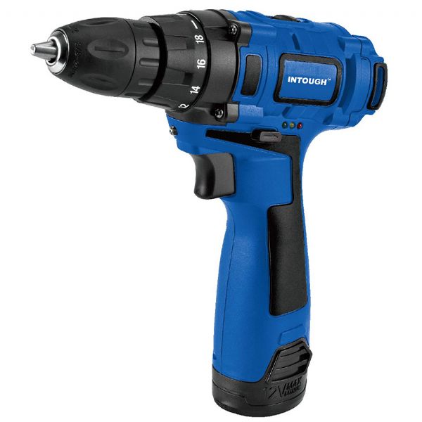 Cordless Driver Drill (Double Speed) 12V 10MM INTOUGH