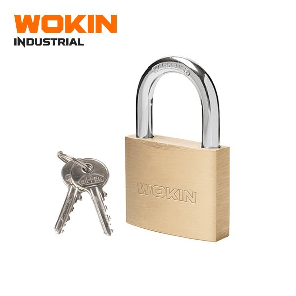 BRASS PADLOCK (INDUSTRIAL) 60mm	WOKIN