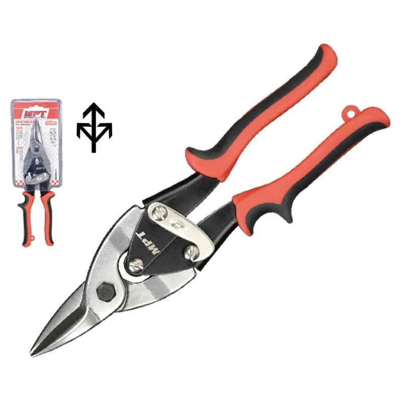 Tin Snip 250mm (10") left cut MPT