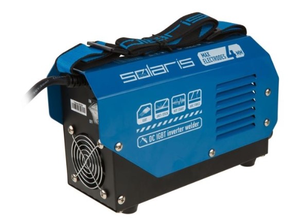 SOLARIS ماكينة لحام أنفرتر شنطة 220 فولت 140 أمبير - مشتملات