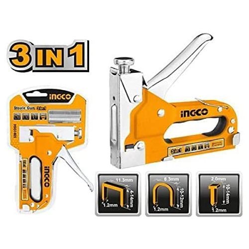 3 In 1 Staple Gun Tucker Tacker Stapler
