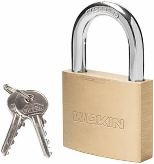 BRASS PADLOCK (INDUSTRIAL) 50mm	WOKIN