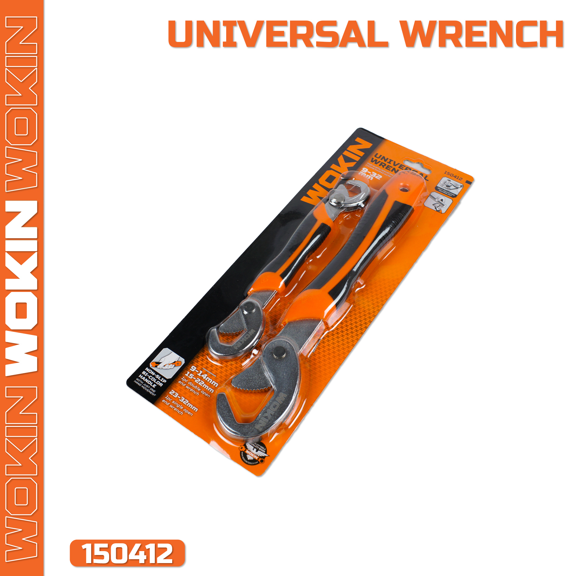 UNIVERSAL WRENCH	9-32 Mm WOKIN