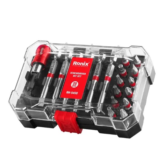 Screwdriver Bit Set 20pcs Ronix
