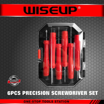 PRECISION SCREWDRIVER SET 6PCS  Monochrome Handle