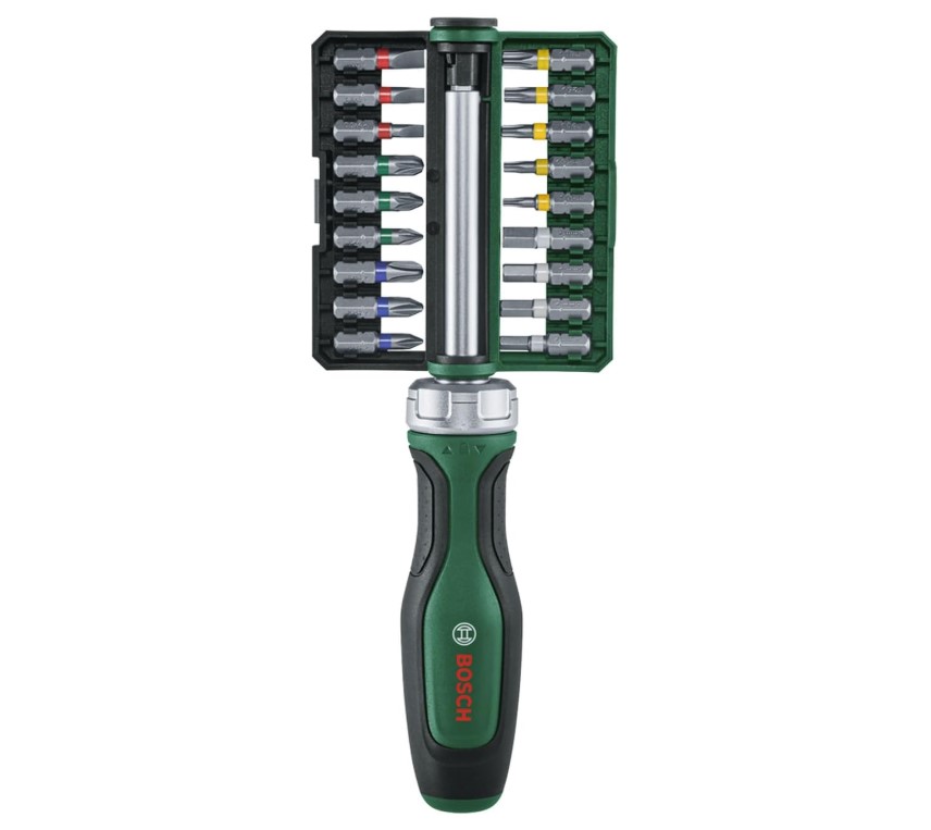 Bosch Bit Ratchet Screwdriver Set 19-Piece