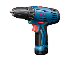 DongCheng Cordless Drill 10mm 12v 35Nm 2 Batteries And Charger