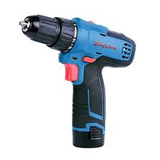DongCheng Cordless Drill 10mm 12v 35Nm 2 Batteries And Charger