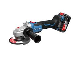 DongCheng Cordless Brushless Angle Grinder 20v 125mm 2 Batteries 4Ah And Charger