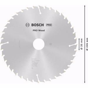 Circular Saw Blade PRO Wood  9 1/4" 40 Teeth Bosch