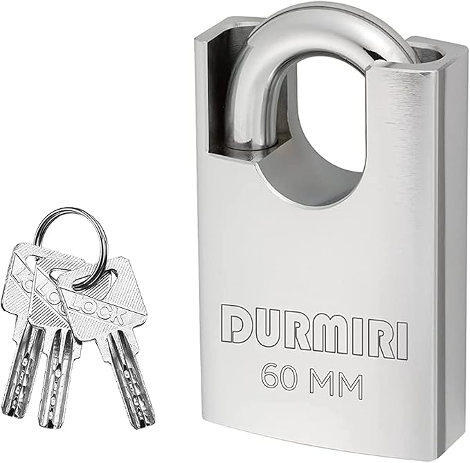 DURMIRI Heavy Duty Lock 60mm With 4 Keys