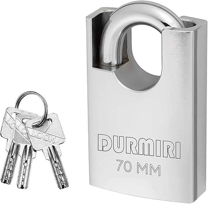 DURMIRI Heavy Duty Lock 70mm With 4 Keys