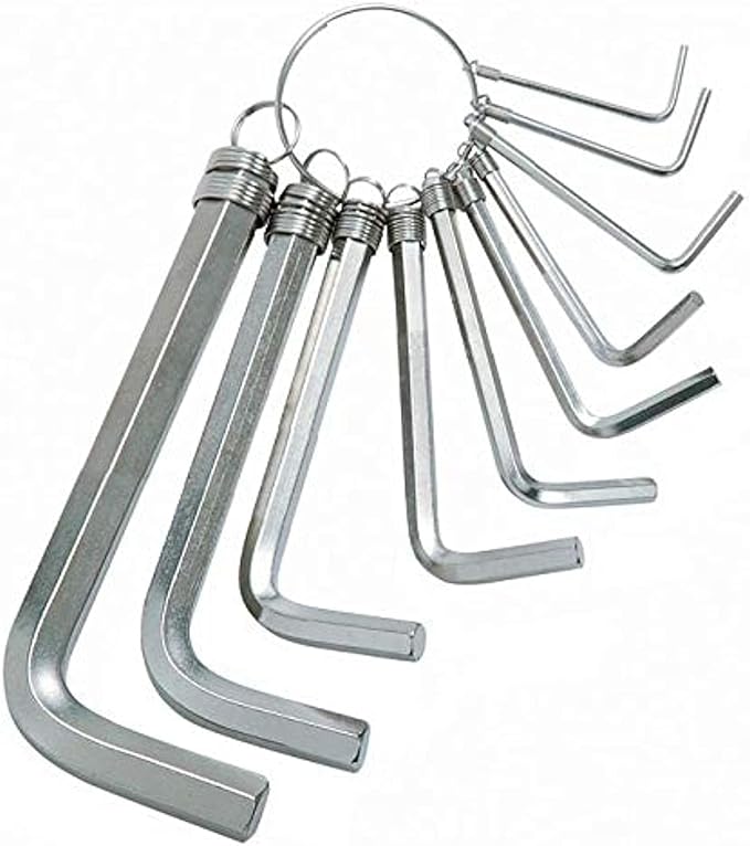 Chrome Hexagon Key Set, GH031259