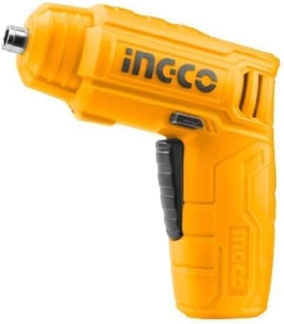 Ingco Cordless Screwdriver 6MM 4V +12pcs