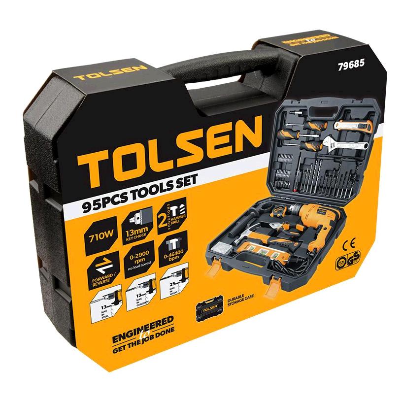 TOLSEN 95PCS TOOL SET