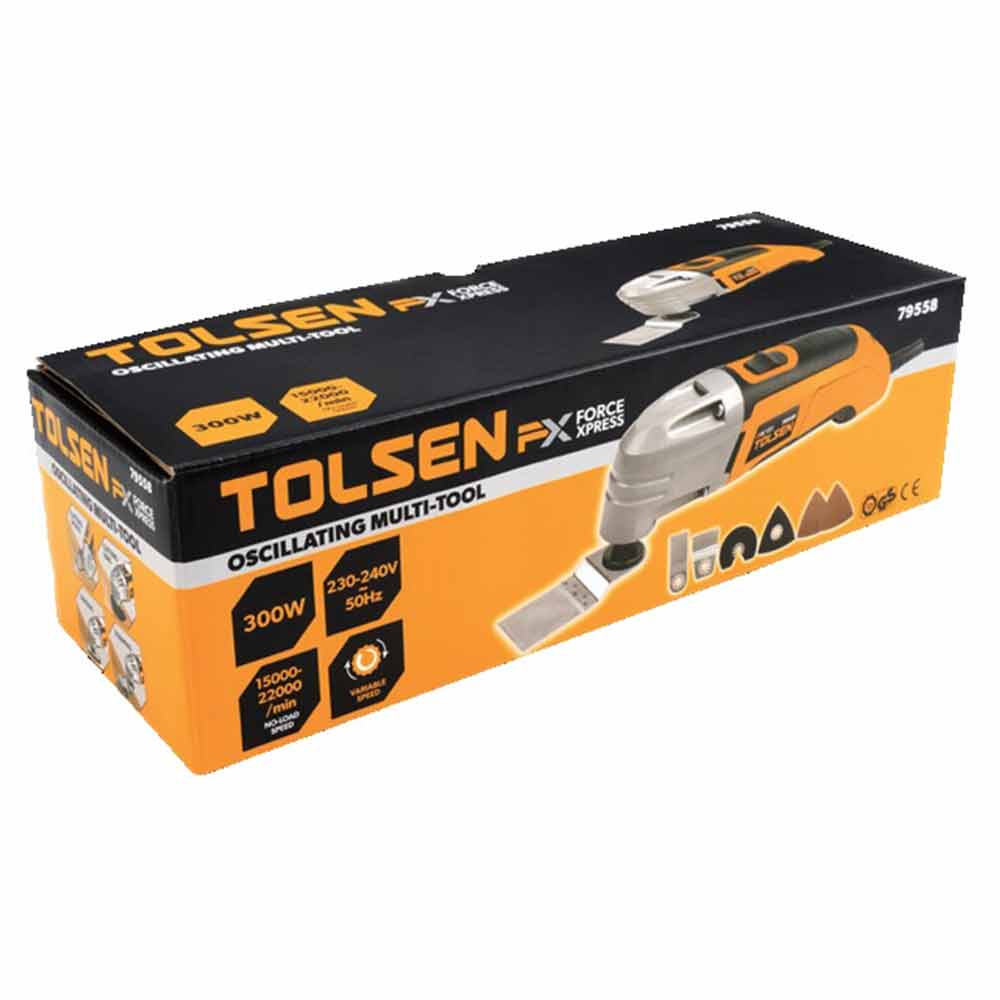 TOLSEN 300W OSCILLATING MULTI-TOOL