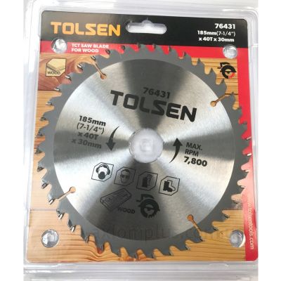 TOLSEN TCT SAW BLADE 145mm*40T*30mm