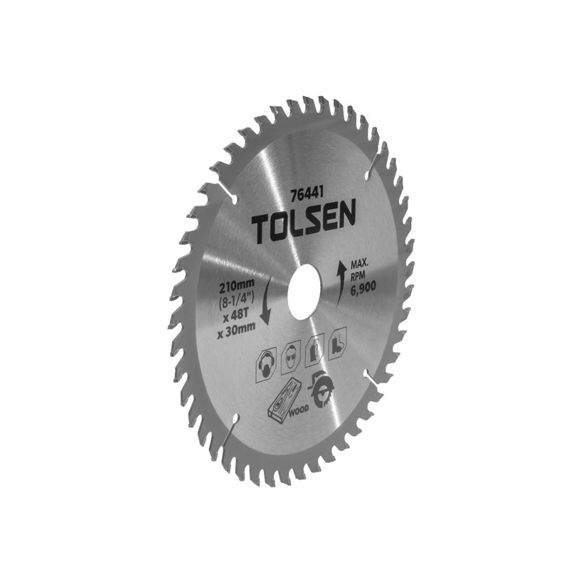 TOLSEN TCT SAW BLADE 210mm*48T*30mm