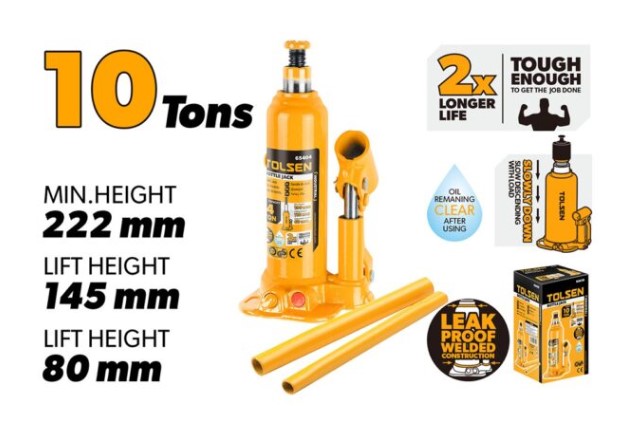 كوريك باكم حمولة 10طن - Tolsen