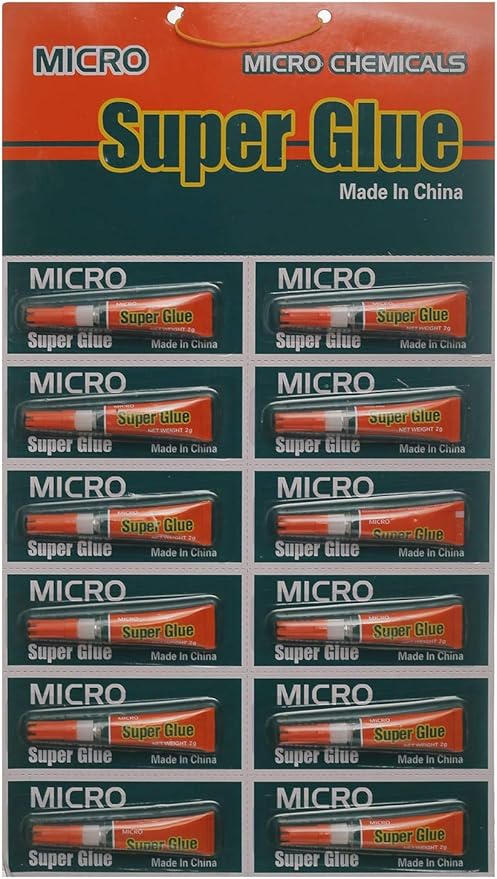 Micro L2-2 Super Glue 12 Pieces 2 G - Orange