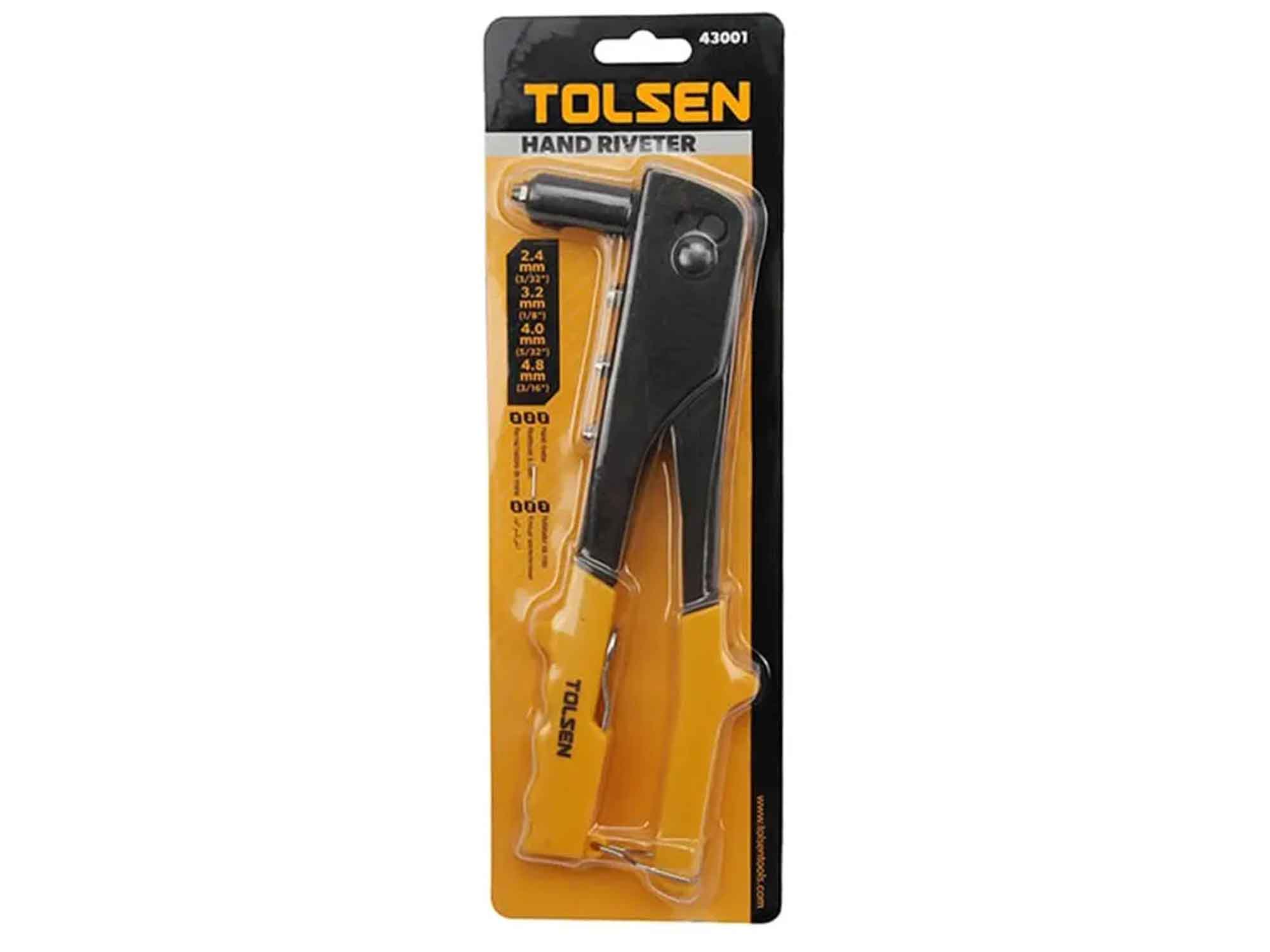 بنسة برشام مقاس 10"	Tolsen