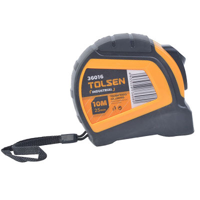 MEASURING TAPE (METRIC) (INDUSTRIAL) 10M TOLSEN