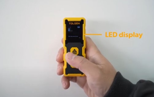 متر قياس بالليزر مل/ بو 20م / 65.5ق جسم AB	Tolsen