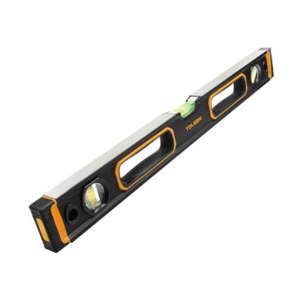 SPIRIT LEVEL WITH MAGNETIC (INDUSTRIAL) 60cm TOLSEN