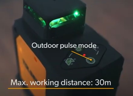 3D LASER LEVEL (INDUSTRIAL) 30M TOLSEN