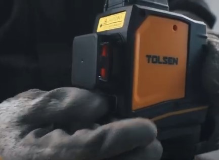 ميزان ليزرأخضر( بالشحن 5خط 360درجة30م بالشنطة )	Tolsen