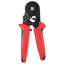 Crimping Plier Self-adjustable Crimping Tools For 0.25-10 Mm² AWG 23-7, Square Ferrule Wire Cable
