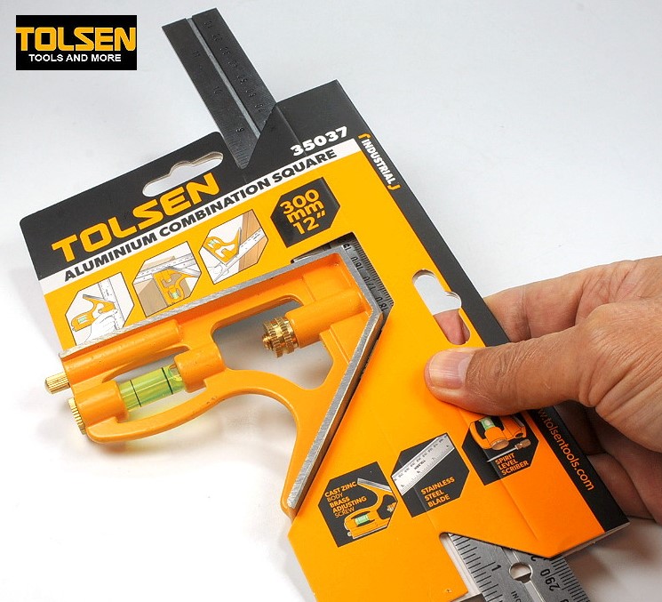 COMBINATION SQUARE 12" /300mm TOLSEN