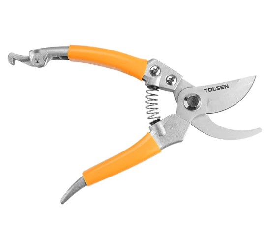 TOLSEN 8″ BYPASS PATTERN PRUNING SHEARS   Stainless Steel Blade