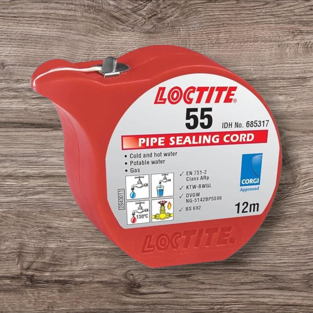 Loctite No.55 * 12m - Pipe Thread Sealing Cord